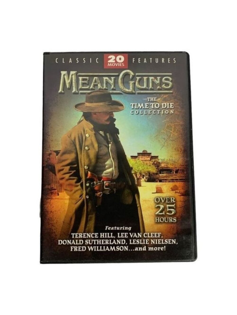 Mean Guns The Time To Die Collection DVD 20 Movies 25 Hours Western Classics